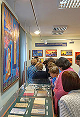 Репортаж с открытия выставки «Бард Великого Грааля» 