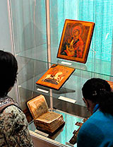 Открытие в Музее Н.К. Рериха выставки предметов православной культуры из фондов ГМИЛИКА