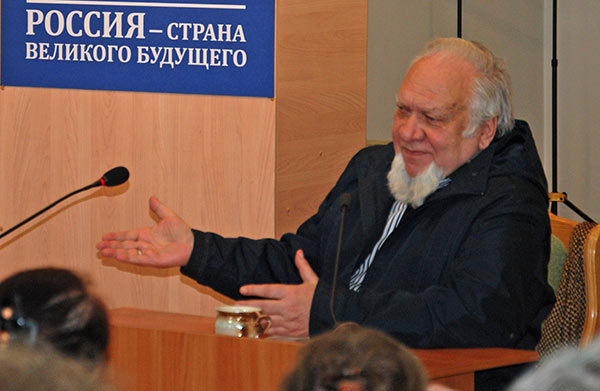 «Рамакришна — новые горизонты культуры».﻿ Встреча с профессором Р.Б. Рыбаковым (Институт востоковедения РАН, г. Москва)