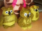 Фоторепортажи с Дня музеев. 5. Мастер-класс Н.Морозовой по валянию игрушек из шерсти