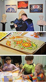 День музеев-2014 в Музее Н.К. Рериха. Часть 1. Мастер-класс