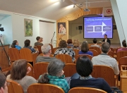 Фоторепортаж с Дня музеев в Музее Н.К. Рериха. Часть 1/3. Лекции.