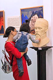 Фоторепортаж с Дня рождения Н.К. Рериха