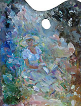 "Ойская песня" Арсения Милованова: открытие выставки