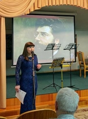 «Неуёмная жажда жизни». Встреча в музыкальном лектории. Фоторепортаж