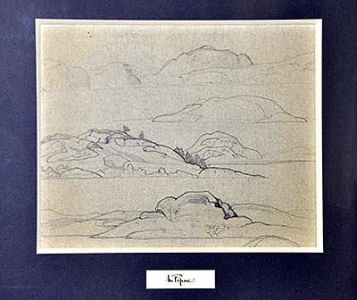 "Предвестники шедевров": открытие выставки графики Н.К. Рериха из частной коллекции