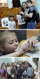 День музеев-2016 в Музее Н.К. Рериха. Фоторепортаж. Часть 2. Мастер-классы