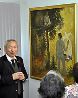 Тамга. Репортаж с открытия выставки Кирилла Петровича Гаврильева (Кинтэна).