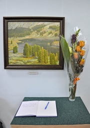 Репортаж с открытия выставки Анатолия Веселёва