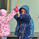 День мира у Колокола Мира в Новосибирске