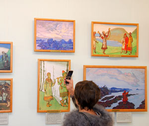 Переэкспозиция постоянных выставок в Новосибирском Музее Рериха