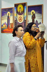 Гостья с Конгресса женщин