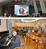 День Рериховской поэзии. День рождения Н.Д. Спириной. Репортаж