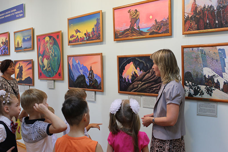 Экскурсия в музее Н.К. Рериха